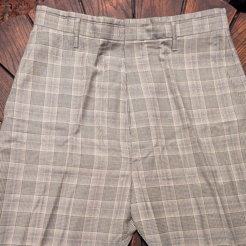 Vivienne Westwood Man High-Waisted Plaid Trousers UK50 NWT